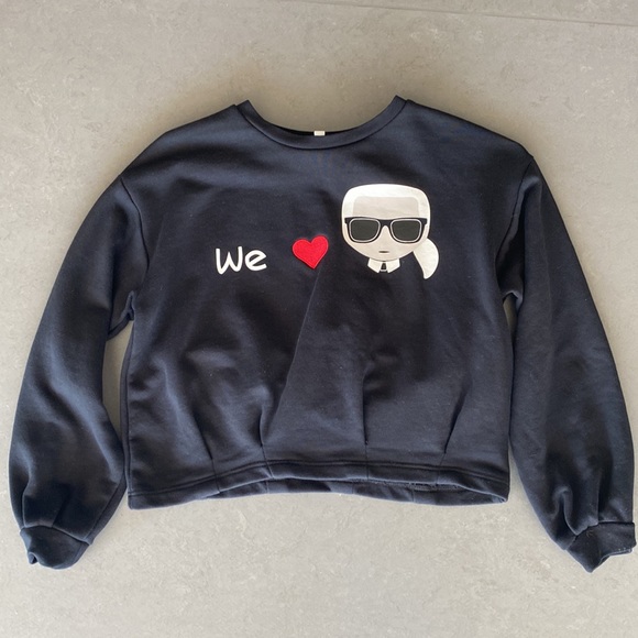 Karl Lagerfeld kids sweatshirt 10Y seen on True Thompson! - Picture 1 of 6